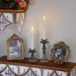 6x MAVANDES LED stožčaste sveče z daljinskim upravljanjem 19cm - slika 3