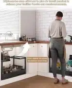 ORNESTIA kovinski organizator za prostor pod koritom z 2 nivojema - slika 3
