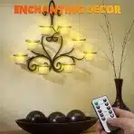 12x DAPHOMEU polnilne LED čajne svečke z daljincem - slika 2