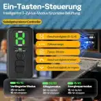 VIVOHOME Industrijski stenski ventilator 250 mm z 10 stopnjami hitrosti - slika 6
