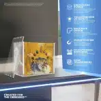 Fanatiko Akrilna Zaščitna Škatla za Pokémon Booster Box - slika 3