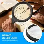 LIGHTSWIM LED vratna in ročna lupa z lučko s 5x/10x povečavo - slika 5