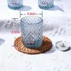 12x VOHOCANDLE stekleni svečniki za čajne svečke - slika 4