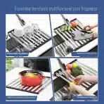 KitchenRaku Zložljivo stojalo za sušenje posode - slika 5