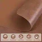 6x APLKER Podloge za mizo iz umetnega usnja 43×30cm - slika 4