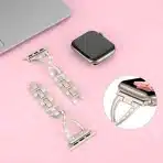 Sixmoat Kovinski Pašček za Apple Watch 38, 40, 41 in 42 mm - slika 4