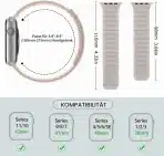Magnetni Silikonski Pašček za Apple Watch 38, 40, 41 in 42 mm - slika 3