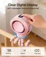 SWEETFULL Prenosni Ventilator za Otroški Voziček - slika 5