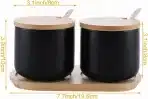 2x SHUESS Keramična Posodica za Začimbe 250 ml - slika 2