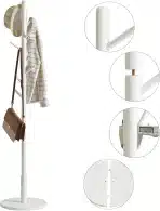 IBUYKE WD-114 Stoječi Obešalnik z 8 Kavlji - slika 5