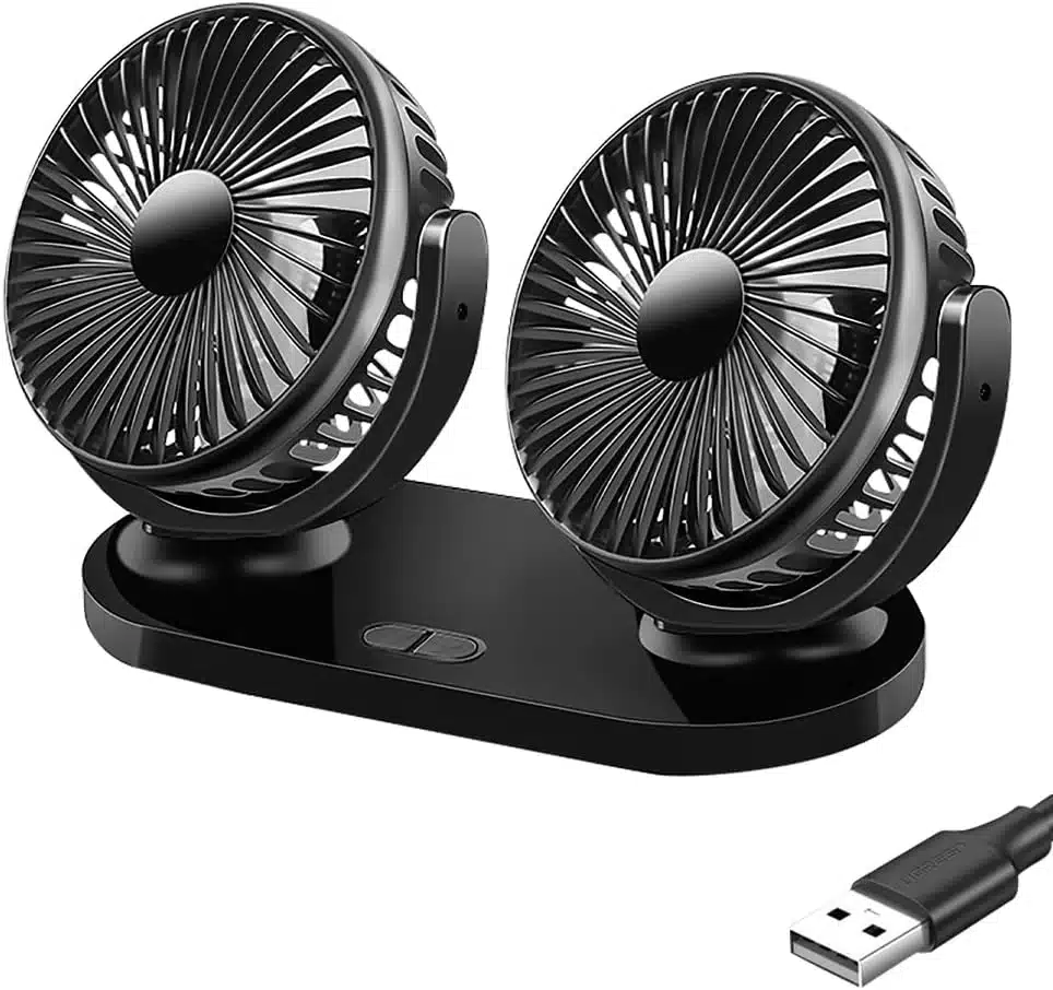 61S-OoWSIVL._AC_SL1000 KUWUNG Dvojni USB Ventilator za Avto - slika 1