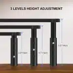 Bracwiser Nastavljivo Stojalo za Monitor do 20 kg - slika 2