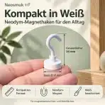 10x Neosmuk Magnetni Kavelj 10 kg - slika 2