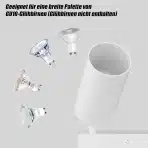 Aipsun Stropni Reflektor z 2 GU10 Grloma - slika 2