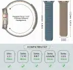 Sixmoat Magnetni Pašček za Apple Watch - slika 3