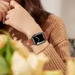 Anlinser Usnjen Pas za Apple Watch 42–49 mm - slika 5