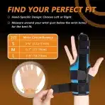 VIGORFIT Opornica za Dva Prsta Desna Roka L - slika 5