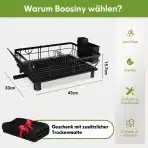 Boosiny Odcejalnik za Posodo z Odtočnim Pladnjem - slika 4