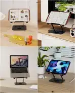 Loyal Leseno Stojalo za Knjige z 360° Vrtljivo Osnovo - slika 2