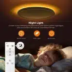 Matane LED Stropna Svetilka 24 W z Daljincem – 30 cm - slika 3