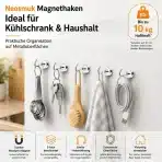 10x Neosmuk Magnetni Kavelj 11 kg - slika 3