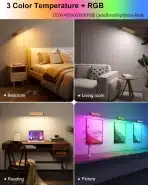 DetarZinLED Brezžična LED Stenska Svetilka 22 cm - slika 6