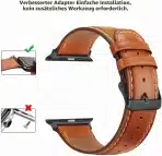 Tasikar Usnjen Pas za Apple Watch 38/40/41/42 mm - slika 3