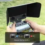 FPVtosky 3-v-1 Senčnik in Zaščita za Krmilnik DJI RC 2 - slika 2