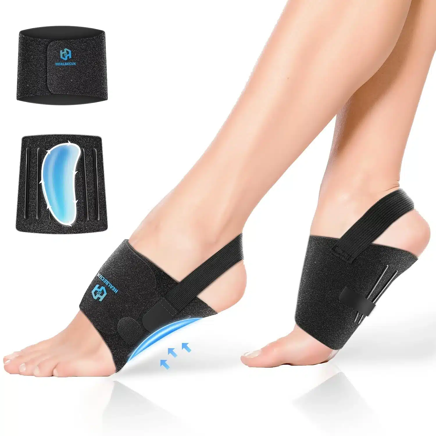 71JicwEfnJL._SL1500 2x Healrecux Opornica za Stopalni Lok za Plantarni Fasciitis - slika 1