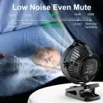 Minthouz Ventilator s Sponko 8000 mAh 5 Hitrosti - slika 7