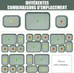 10x Homhut Organizatorji za Predale v 3 Velikostih - slika 3