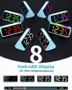 Netzu Otroška Digitalna Budilka z RGB Lučko - slika 4