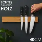 LARHN Magnetno Držalo za Nože iz Bambusa 40 cm - slika 2