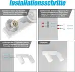 Aipsun Stropni Reflektor z 2 GU10 Grloma - slika 5