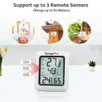 TempPro Digitalni Termometer in Higrometer z 2 Senzorjema - slika 3