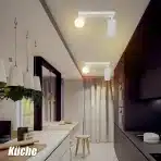Aipsun Stropni Reflektor z 2 GU10 Grloma - slika 9