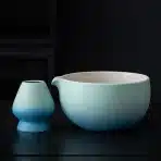 TEANAGOO Keramična Matcha Skleda s Stojalom za Metlico 510 ml - slika 2
