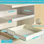 2x Mointal Izvlečni Predal za Omaro 32–53 cm - slika 3