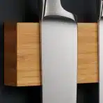 LARHN Magnetno Držalo za Nože iz Bambusa 40 cm - slika 4