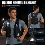 Tekaški Brezrokavnik z LED Osvetlitvijo - slika 3