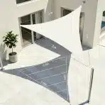 LOVE STORY Trikotno Senčno Jadro 3 × 3 × 3 m - slika 5