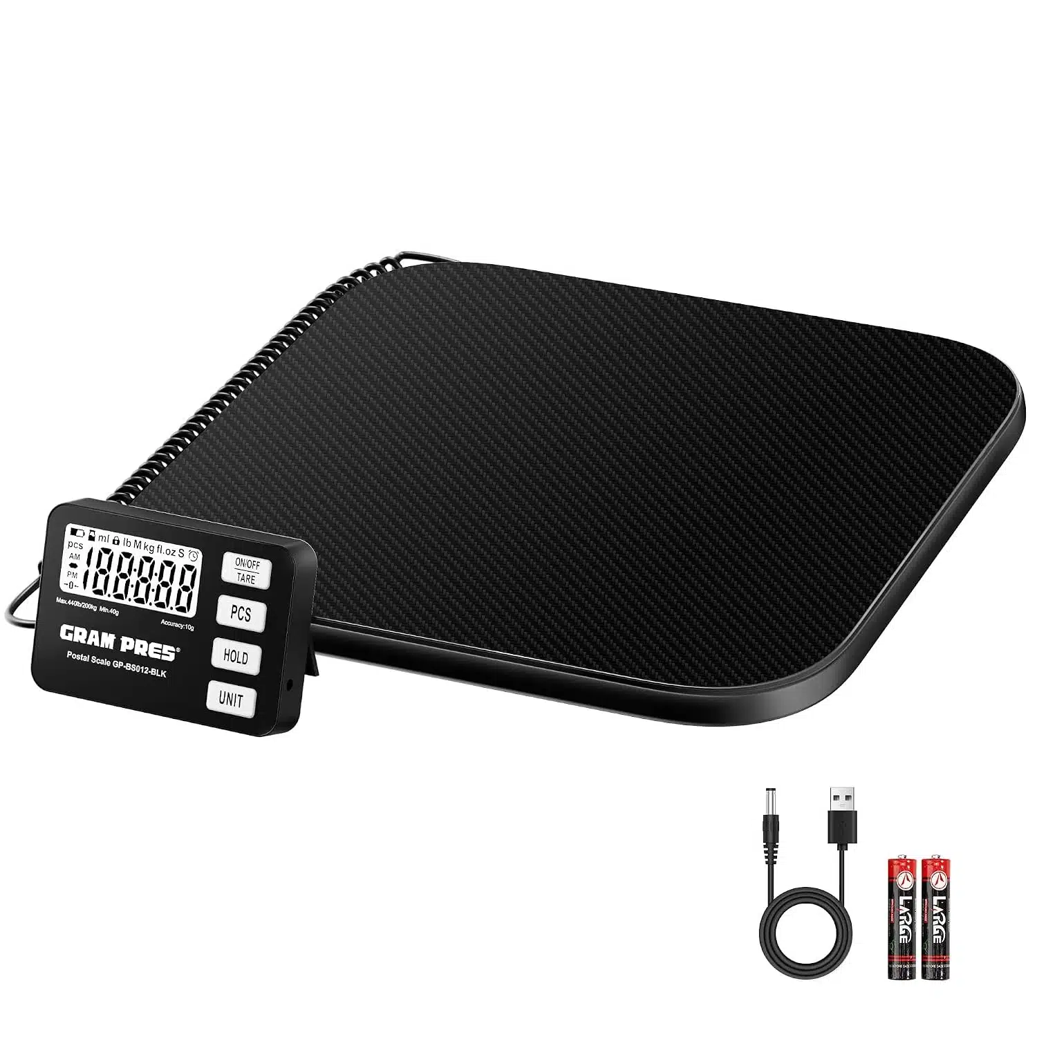 71zkbimzwmL._SL1500 GRAM PRES Digitalna Paketna Tehtnica do 200 kg - slika 1