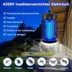Seenlast Električni Uničevalec Mrčesa 15 W 4200 V - slika 2