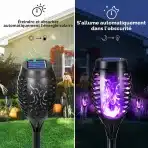 6x Geemoo Solarna Vrtna Svetilka z Učinkom Plamena - slika 2