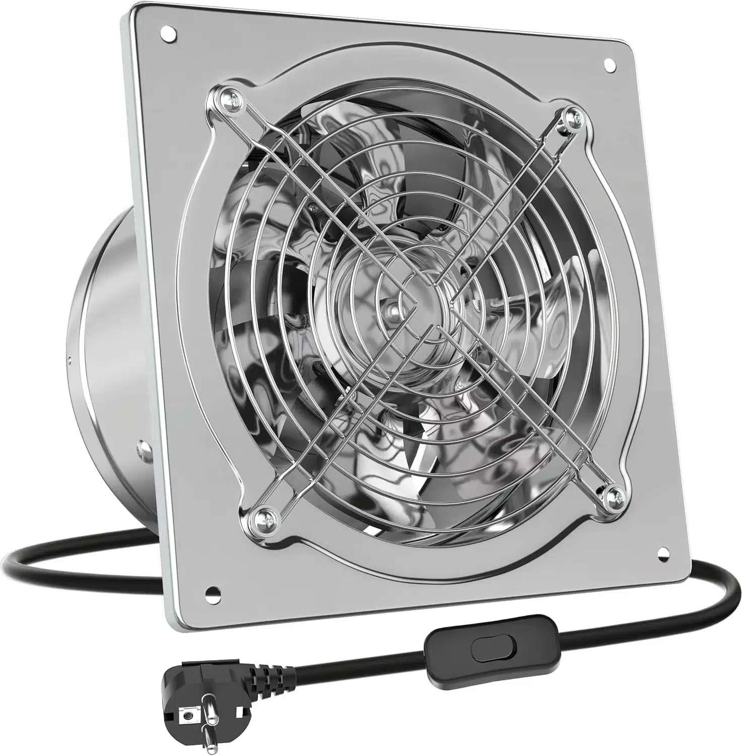 81PF2c2K1aL._AC_SL1500 HG Power Kovinski Ventilator z Nepovratno Loputo 150 mm 525 m³/h - slika 1