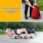 2x Double Circle Ročaji za Sklece z Lesenimi Ročaji - slika 4
