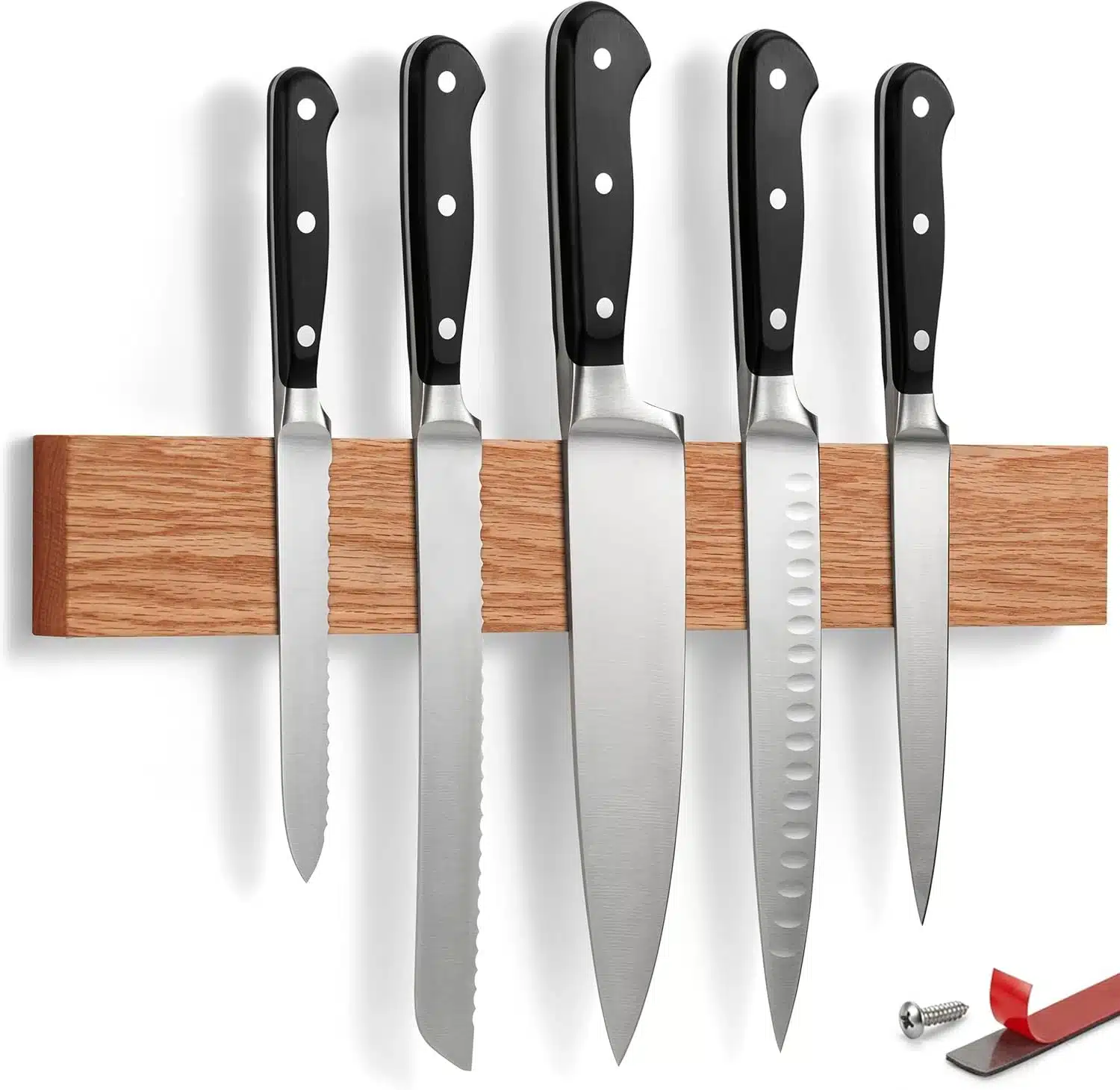 81XMXJlAvOL._AC_SL1500 LARHN Magnetno Držalo za Nože 40 cm Hrast - slika 1