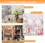 DBPBToU Leseni Hranilnik za Otroke Črka E 18 × 18 cm - slika 5