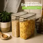 4x Utopia Kitchen posode za shranjevanje živil 4 l - slika 4