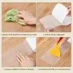 15x Prozorne Protizdrsne Nalepke za Stopnice 61 × 10 cm - slika 4
